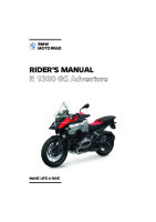 BMW R 1300 GS Adventure - Owners Manual EN 2025